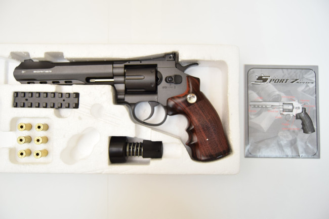 Пневматический револьвер Borner Super Sport 702 (6”)