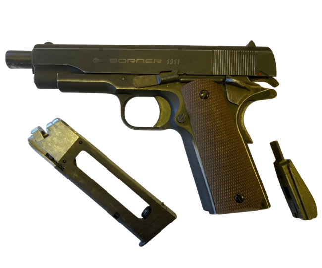 Пневматический пистолет Borner 1911 Blowback