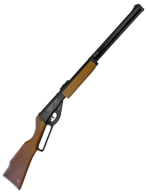 Пневматическая винтовка Borner Lever Action (дерево, скоба Генри, до3 Дж) 4,5 мм