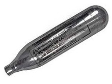 Баллон CO2 Quarta для пневматического пистолета.  12 гр, Баллончик CO2 для пневматики Quarta, 12 г